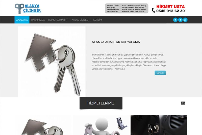 Alanya Web Tasarım - Alanya Çilingir