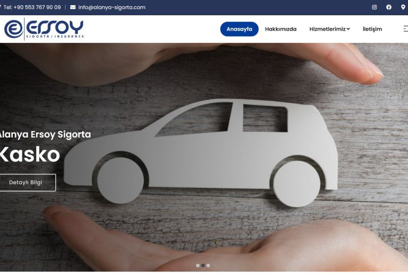 Alanya Web Tasarım - Alanya Ersoy Sigorta