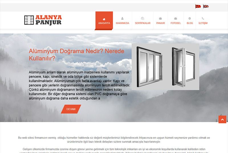 Alanya Web Tasarım - Alanya Panjur