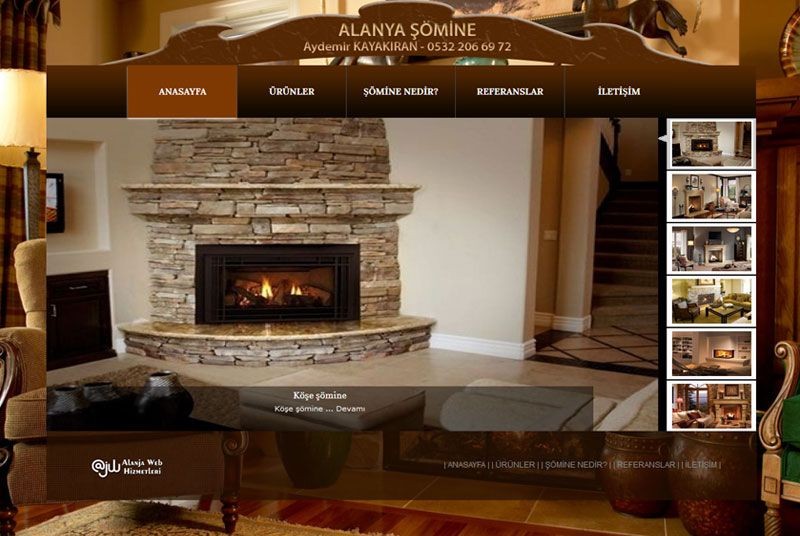 Alanya Web Tasarım - Alanya Þömine