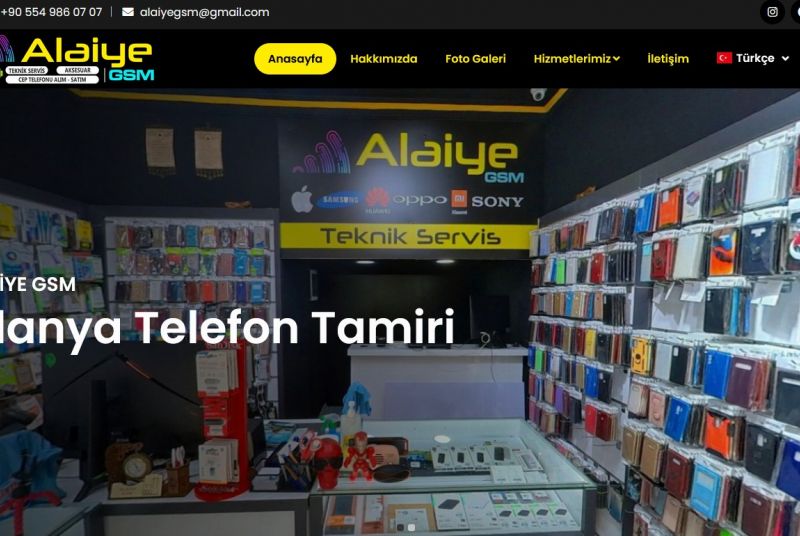 Alanya Web Tasarım - Alanya Telefon Tamiri