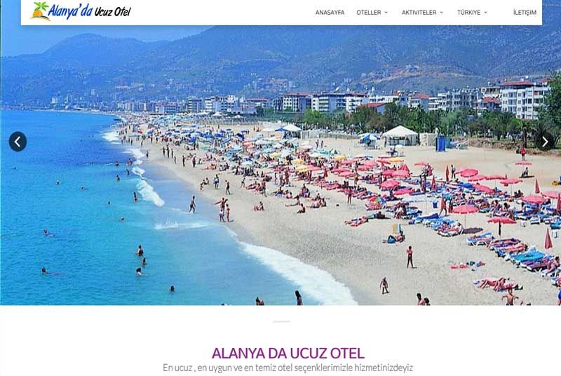Alanya Web Tasarım - Alanya da Ucuz Otel