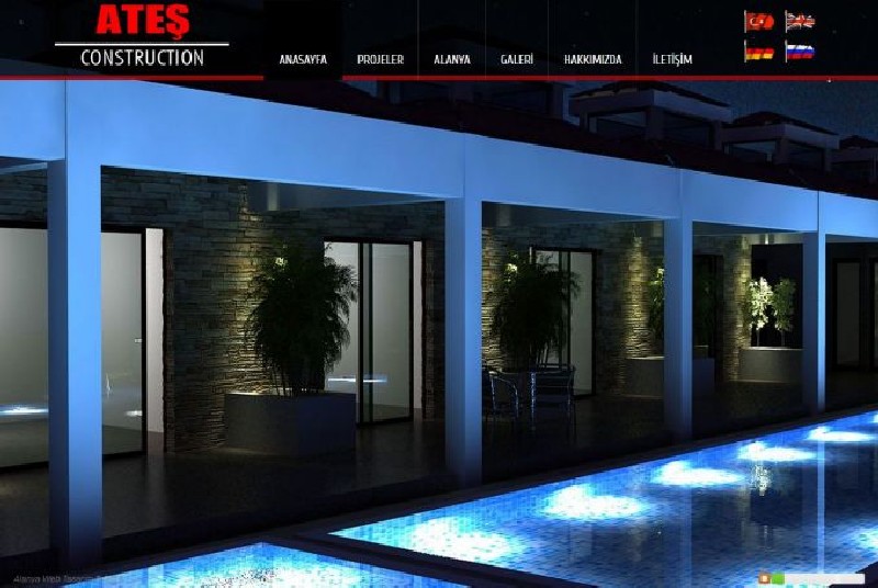 Alanya Web Tasarım - Ateş Constructions