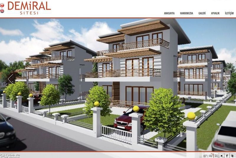 Alanya Web Tasarım - Ayvalık Demiral Sitesi
