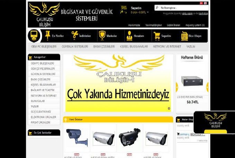 Alanya Web Tasarım - Çalıkuşu Bilgisayar