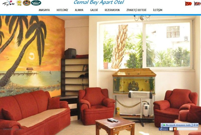 Alanya Web Tasarım - Cemal Bey Apart Otel