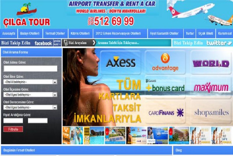 Alanya Web Tasarım - Çılga Tours