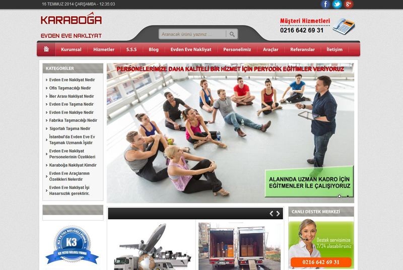 Alanya Web Tasarım - Evden Eve Nakliyat