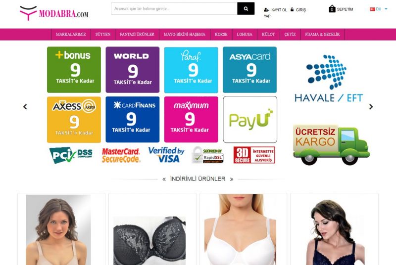 Alanya Web Tasarım - Modabra.com
