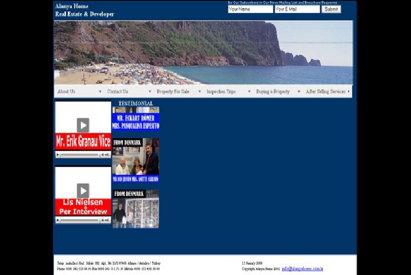 Alanya Web Tasarım - Alanya Home