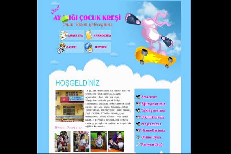Alanya Web Tasarım - Ay Işığı Kreşi