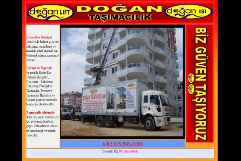 Alanya Web Tasarım - Doğan Taşımacılık