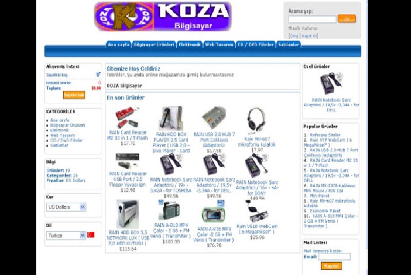 Alanya Web Tasarım - Koza Bilgisayar