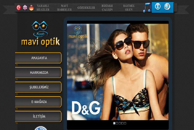 Alanya Web Tasarım - Mavi Optik