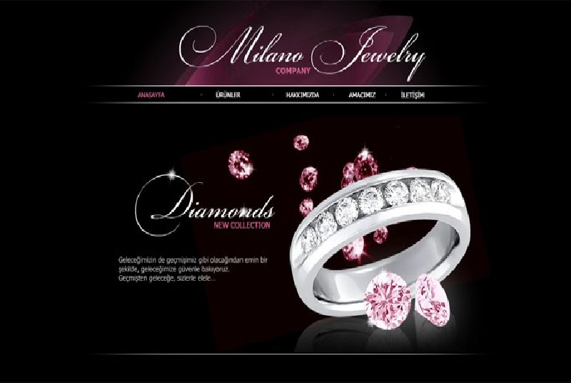 Alanya Web Tasarım - Milano Kuyumculuk