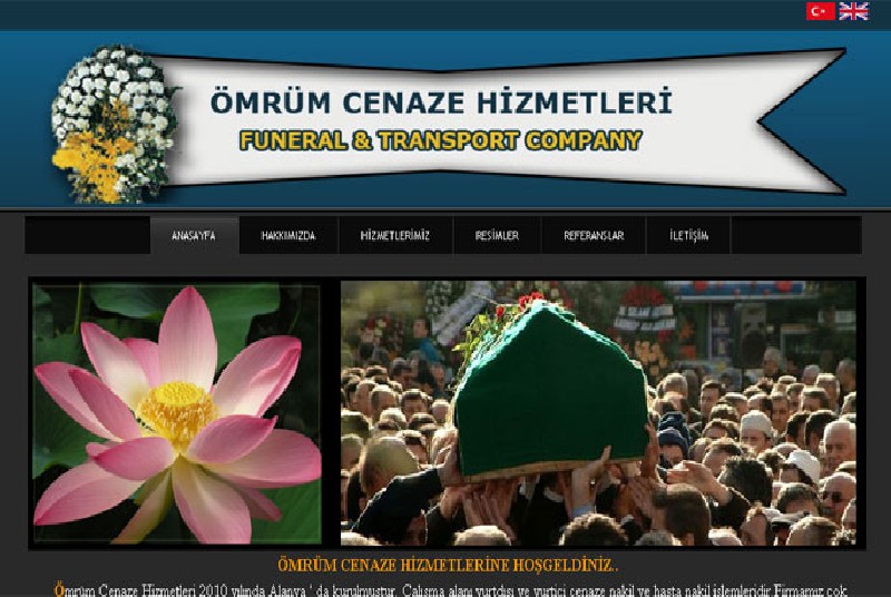 Alanya Web Tasarım - Cenaze Alanya